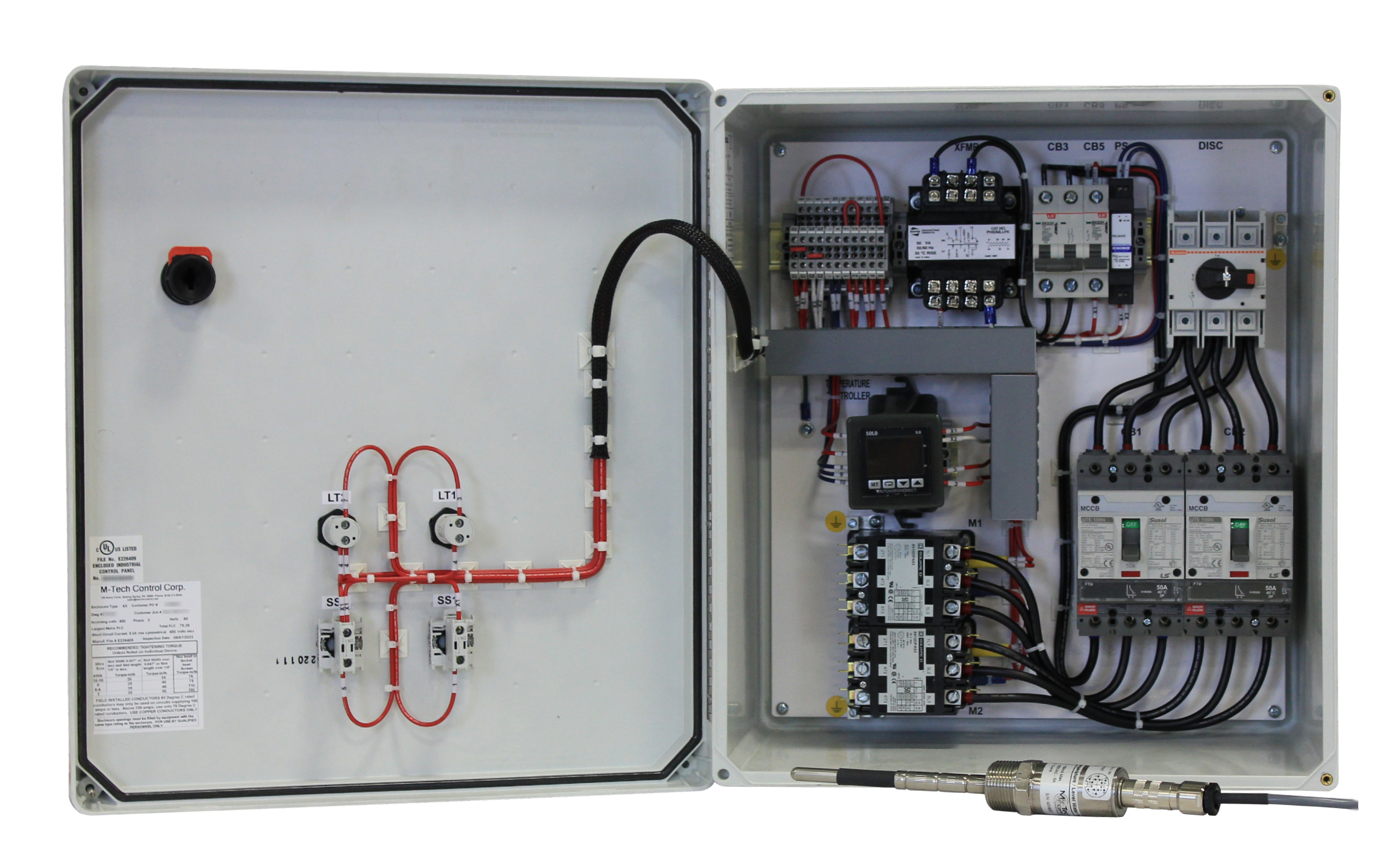 Electronic Basin Heater Control Panels